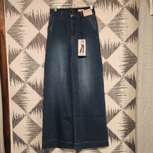 BCBGeneration Dark Blue Flare Jeans
